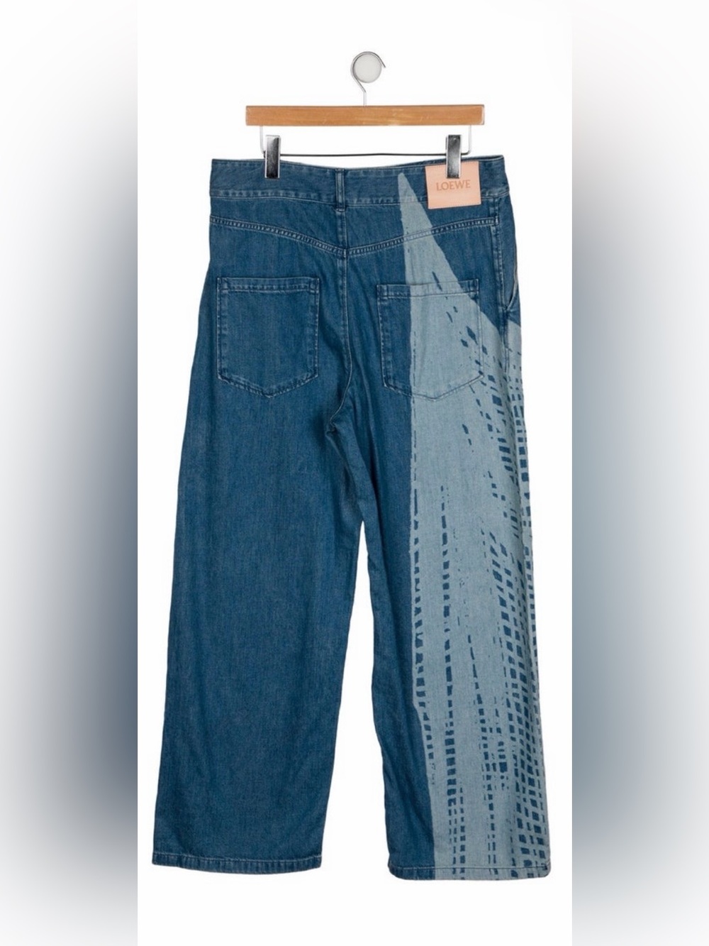 loewe paula’s ibiza high-rise wide leg jeans - Picture 2 of 2